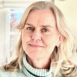 Portrait of Anne McCauley, Occupational Therapist.